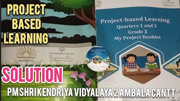 Project based learning||Grade 3||My Project Booklet ||Class-3 ||Kendriya Vidyalaya 2 Ambala Cantt 👀