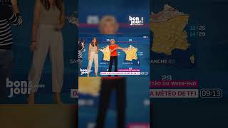 ☀️ Behind The Scenes Of The Tf1 Weather Report With Evelyne Dhéliat And Daniela Prepeliuc｜Tf1 Info