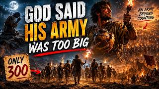 God Said His Army Was Too Big @BibleHubapp