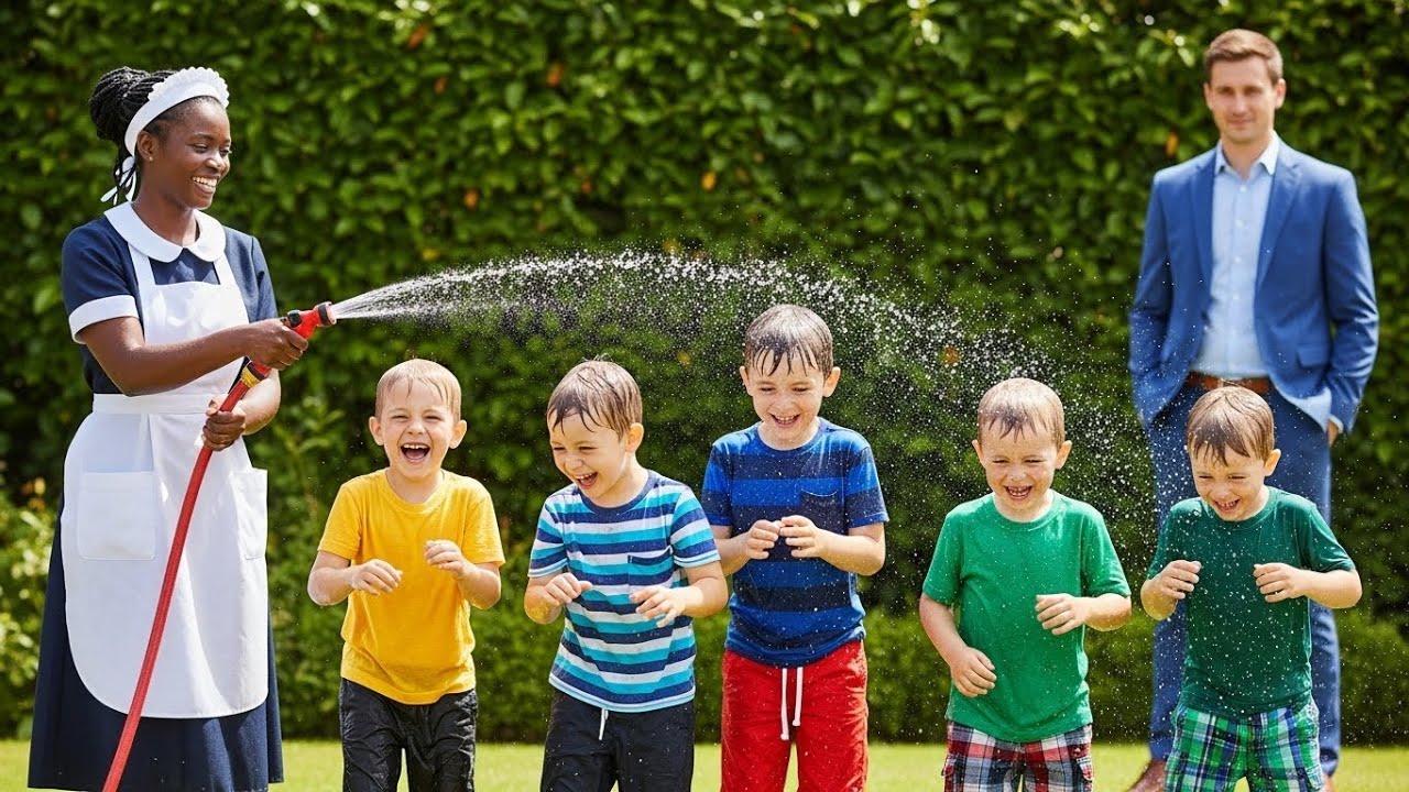 The Billionaire's quadruplets Were Deaf … Until The Poor maid Did What No One Expected