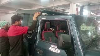 All new Thar hardtop repairing.