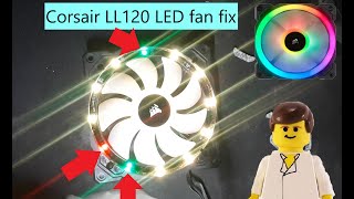 LL120 corsair fan light repair