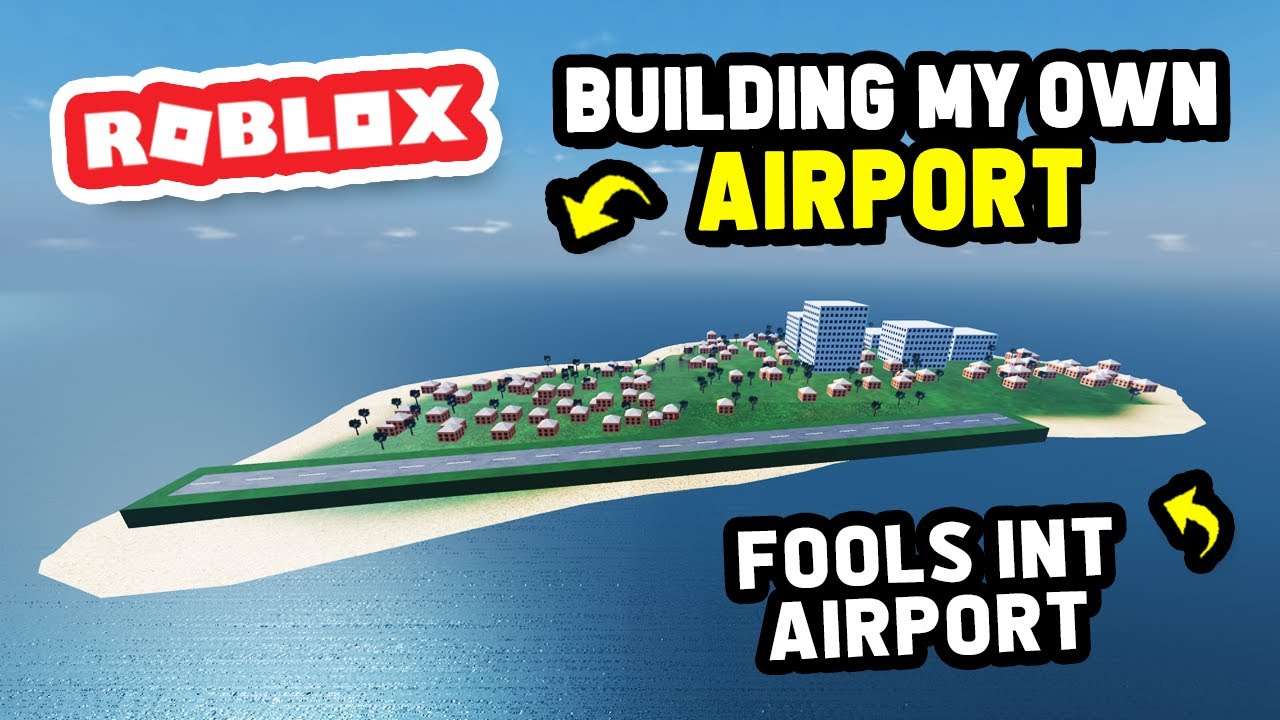 Building My Own AIRPORT in Roblox Flight Master