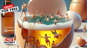 AI Creative Tutorial - Microsoft bing - Create For FREE - No Photoshop - Graphic Hub