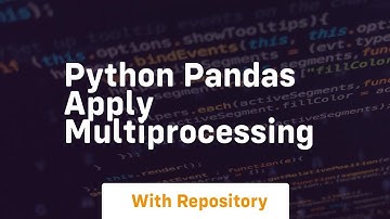 python pandas apply multiprocessing