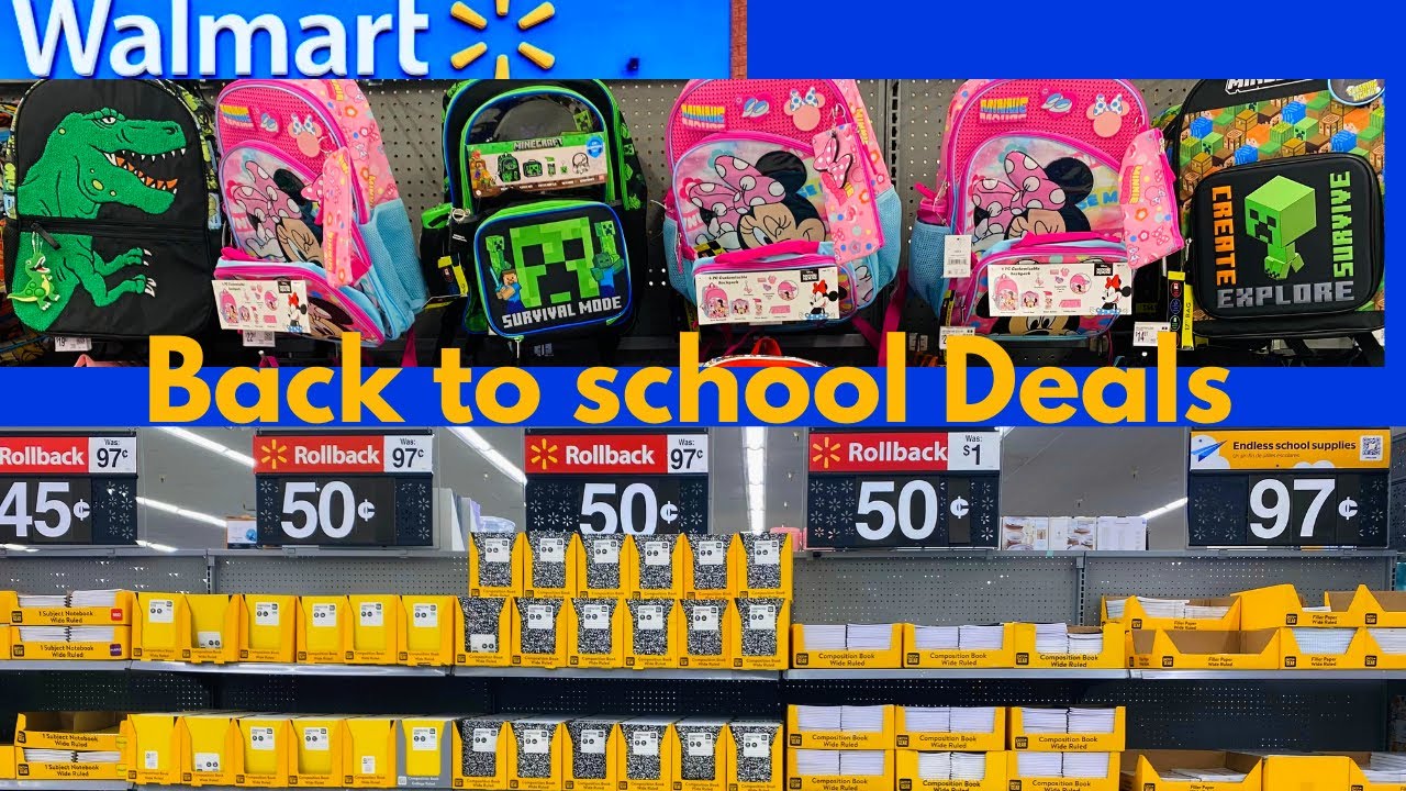 Walmart Back to School Deals You Must Have 2025
