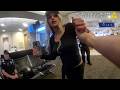 Cop's Daughter Kicks an Officer in the Head at the Airport