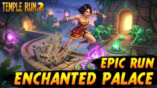Temple Run 2 on Ipad - Jorial The Jungle Girl in Enchanted Palace Sky Summit Gameplay 8 screenshot 5