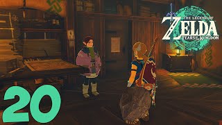 The Legend of Zelda: Tears of the Kingdom Прохождение Часть 20 (Квест в деревне Рито. Лётная школа)