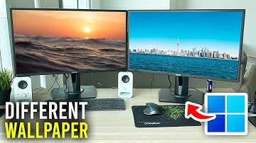 How To Set Different Wallpapers For Dual Monitors - Full Guide