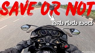 ಏನ ಗರ Close Call ಈದ Pure Adrenaline Rush Zx10Rs ,Hayabusas ,Ninja 1000 And Harley Davidson