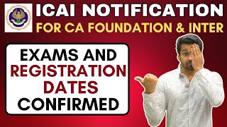 ICAI New Notification on CA Foundation & Inter Exams | Sep 2024 & Jan 2025 | CA Parag Gupta
