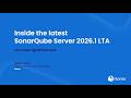 Inside the latest SonarQube Server 2026 1 LTA release our most significant ever