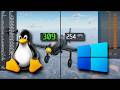 Linux vs Windows Benchmark War Thunder 2025