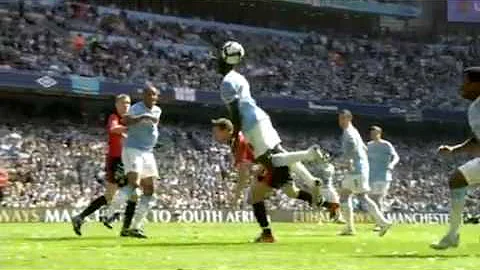 Sky montage at end of the Manchester derby