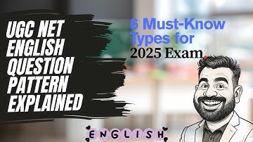 UGC NET English Question Pattern Explained | 6 Must-Know Types for 2025 Exam
