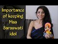 Importance of keeping maa saraswati idol at homeoffice  dr jai madaan