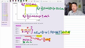 PV Diagrams in Thermodynamics Problem Solving, Part 2 (OpenStax Univ Physics Vol 2, Ch 3, Prob 58)