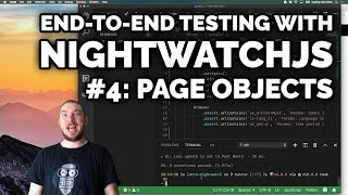End-to-end testing with NightwatchJS #4: Page objects