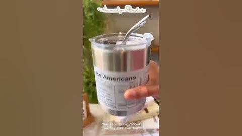 Cốc giữ nhiệt văn phòng ANMILY CUP Iced Americano 600ml #shorts #cocgiunhiet #binhgiunhiet #review