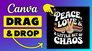 How to Drag and Drop in Canva