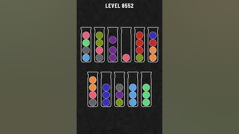 Ball Sort Puzzle Level 8552