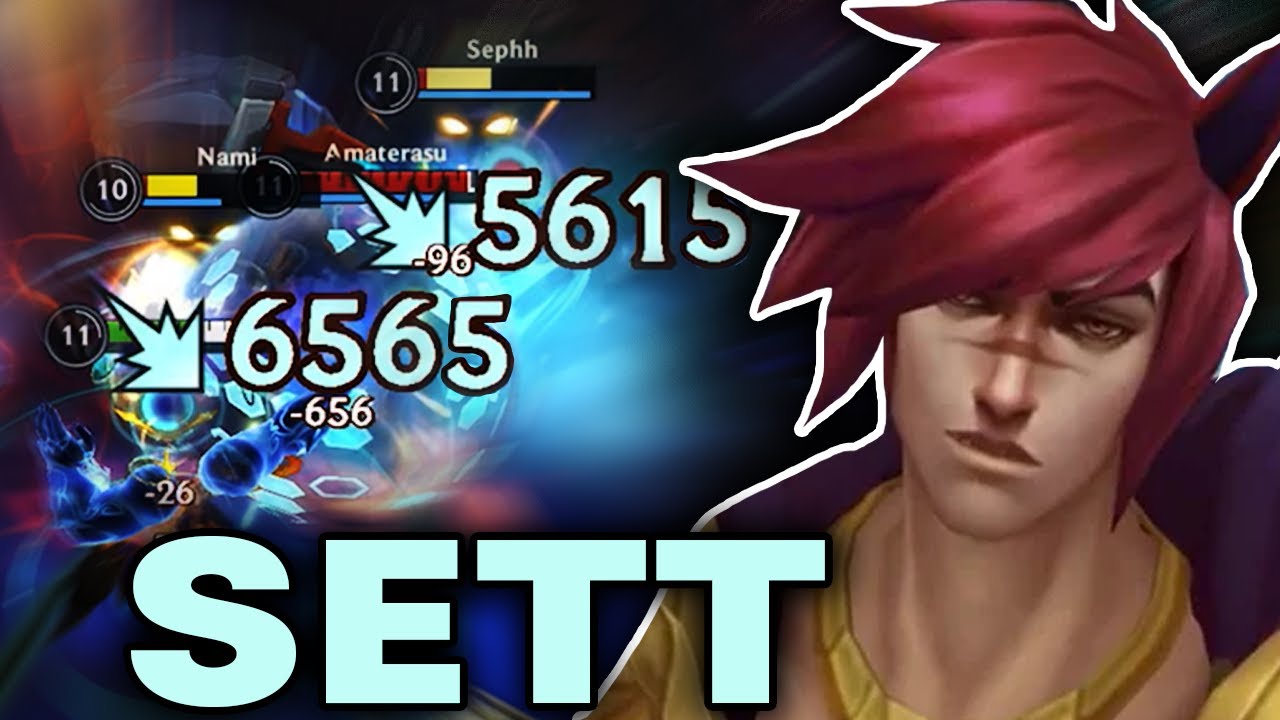 Игровой процесс Wild Rift Sett Baron Lane в 18 сезоне (сборка и руны)