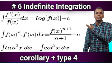 #6 TYPE 4 : Indefinite Integration | Type 4 | Class 12th (HSC) | 2022-2023 | By Vivek Lodh