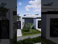 #SHORTS Casa Moderna 22X30 | House Design P1