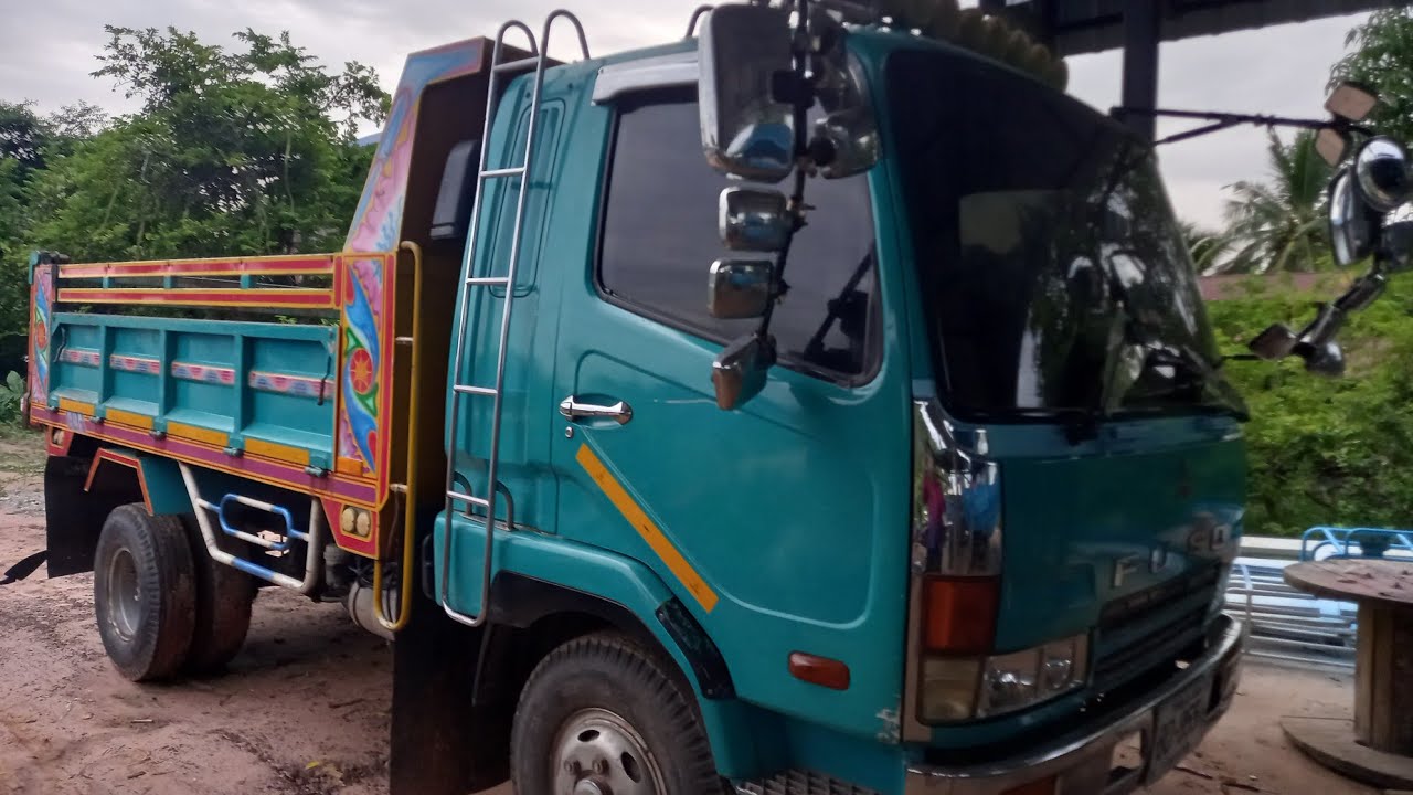 หกล้อดั้มมือสองมตซูฟูโซ่ไฟเตอร์เครื่อง210แรงราคา395,000บาทโทร0983816880