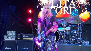 Lita Ford - Cherry Bomb, 7-22-2022 at The L in Horseheads, NY