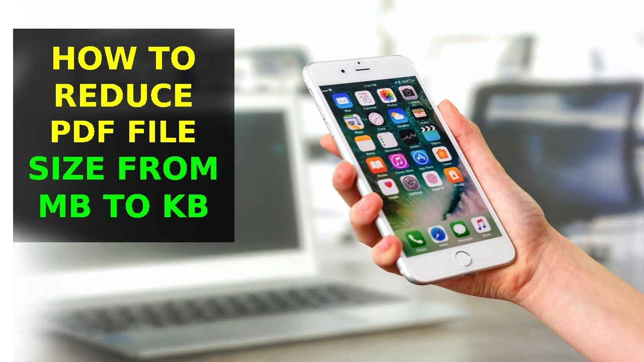 How To Reduce PDF File Size From MB to KB (2025) - YouTube