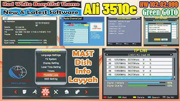 Ali3510c New Software HW 102.02.999 Red Theme #ali3510c #ali3510cnewsoftware #HW102.02.999