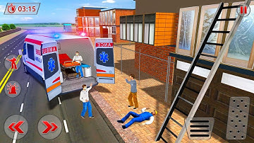 Ambulance Robot City Rescue - Transform Ambulance Game - Android Gameplay
