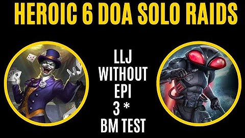 Injustice 2 mobile Dawn of Apokolips Solo Raids | Heroic 6 Pips |