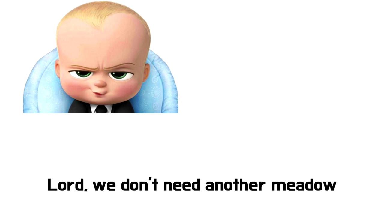 Skælde ud Vanding Frastødende Boss Baby ost What the World Needs Now Is Love(Lyrics) - YouTube