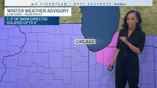 Chicago Forecast More Snow Cold On The Way