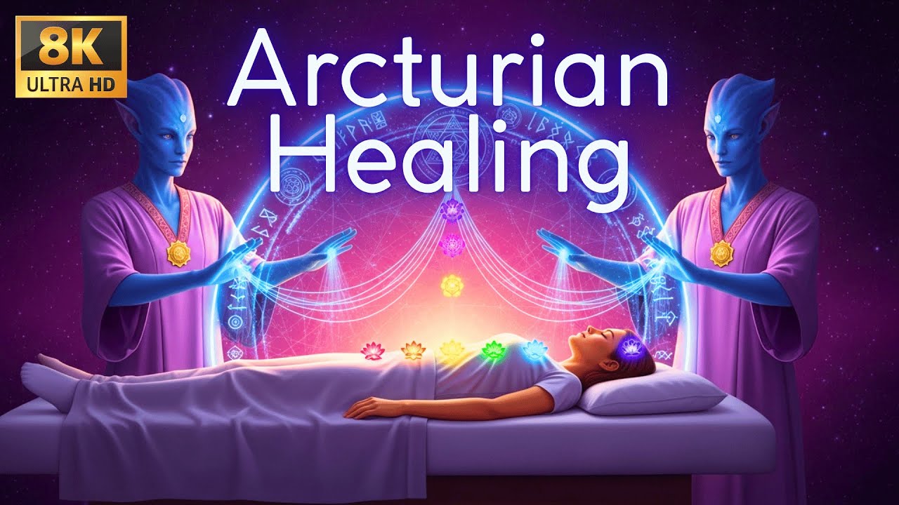 ✨ Arcturian Healing Frequency 🌌 DNA Activation & Light Codes 🔮 Cellular Healing & Soul Awakening