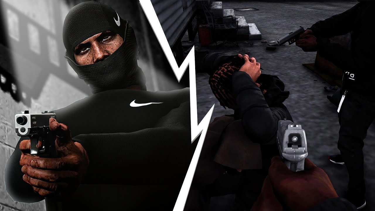 Robbed a Gang Member in GTA 5 RP! [New Leaf RP] ft @YoungNudy