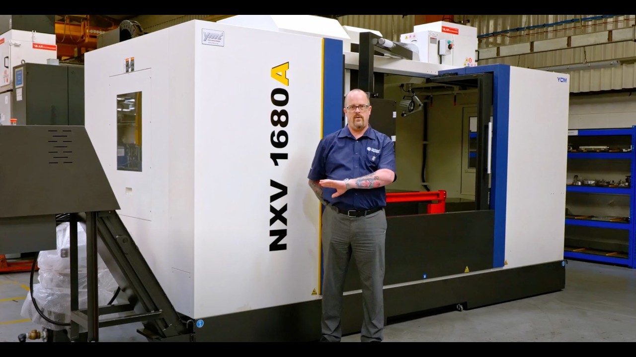 YCM NXV 1680A Seamless Machinery Installations! - YouTube