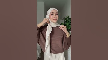 tutorial hijab segi empat simple dan cantik #tutorialhijab #hijabstyle #shortvideo #like #subscribe