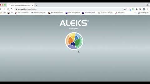 ALEKS -- How to access K12 ALEKS for students