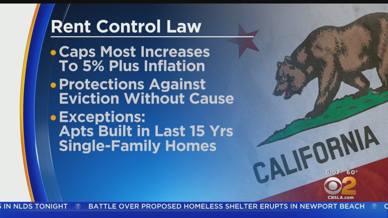 Gov. Newsom Signs Rent Caps Into Law YouTube