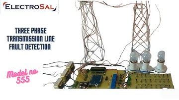 THREE PHASE TRANSMISSION LINE  FAULT DETECTION // Engineering / electronic / electrical / project
