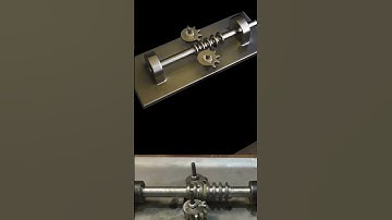 Rotary to Reciprocating mechanism  in 3d animation