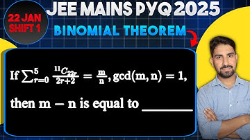 If  ∑ 11 C 2r+1/ 2r+2 = m/n    , gcd(m, n) = 1, then m – n is equal to_____