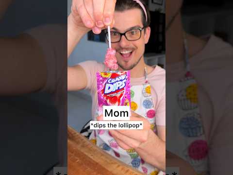 Who Knows How To Eat DIPPING LOLLIPOP Properly Mom Or Dad Mom Vs Dad CHEFKOUDY