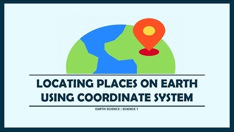 Locating Places on Earth using a Coordinate System