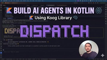 Creating AI agents in kotlin in the Terminal | Chapter 1 | Koog