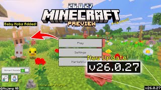 All 7 New Features In Minecraft 26.0.27 Beta & Preview Update